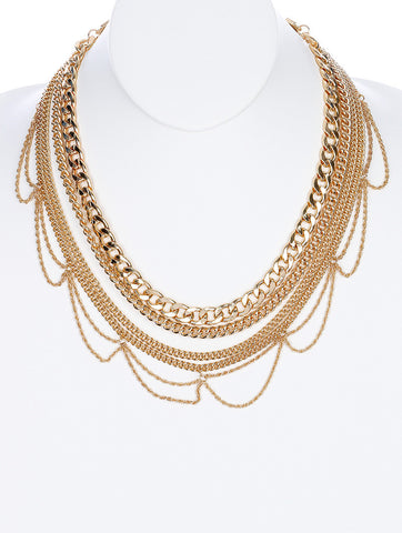 NECKLACE  NYN2063GDGOD - Scarvesnthangs
 - 2