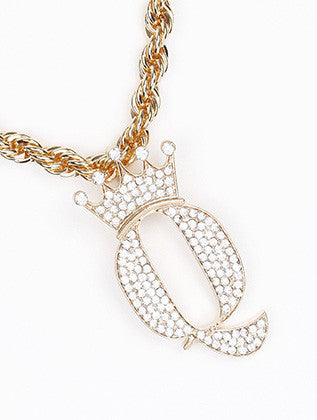 NECKLACE  NYN2069GDCLR - Scarvesnthangs
 - 3