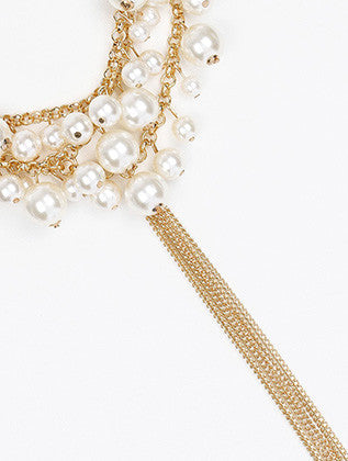 NECKLACE  NYN2073GDCRM - Scarvesnthangs
 - 3