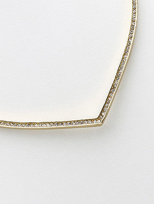 NECKLACE  NYN2113GDCLR - Scarvesnthangs
 - 3