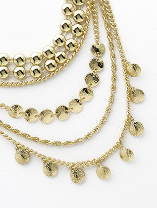 NECKLACE  NYN2121GDGOD - Scarvesnthangs
 - 3