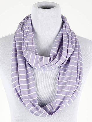 SCARF   FABRIC  NZF2002PUR - Scarvesnthangs
 - 1