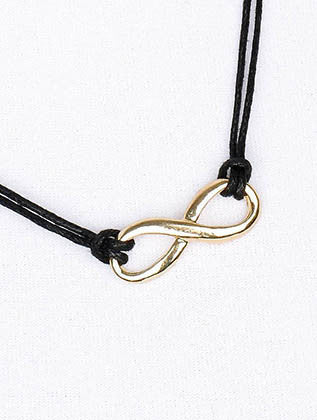 NECKLACE  NZN1001GDBLK - Scarvesnthangs
 - 3