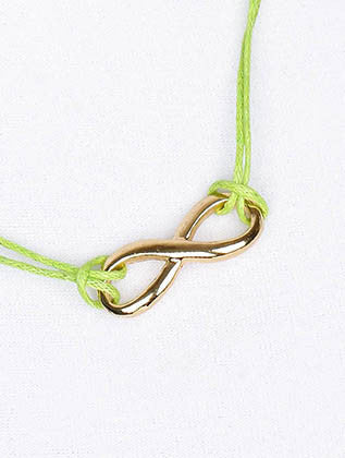 NECKLACE  NZN1001GDGRN - Scarvesnthangs
 - 3