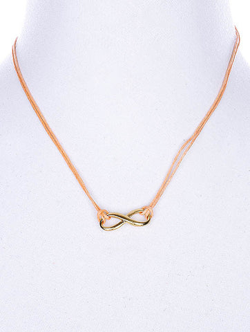 NECKLACE  NZN1001GDPCH - Scarvesnthangs
 - 2