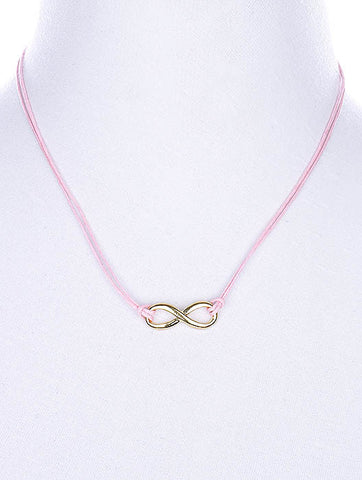 NECKLACE  NZN1001GDPNK - Scarvesnthangs
 - 2