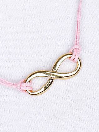 NECKLACE  NZN1001GDPNK - Scarvesnthangs
 - 3