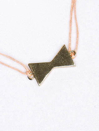 NECKLACE  NZN1002GDPCH - Scarvesnthangs
 - 3