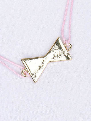 NECKLACE  NZN1002GDPNK - Scarvesnthangs
 - 3