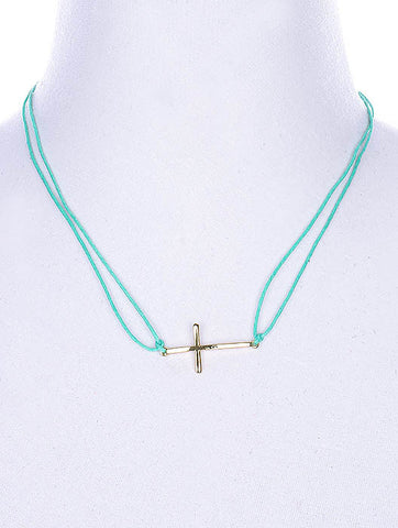 NECKLACE  NZN1003GDMIN - Scarvesnthangs
 - 2