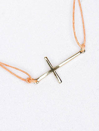 NECKLACE  NZN1003GDPCH - Scarvesnthangs
 - 3