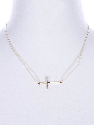 NECKLACE  NZN1003GDWHT