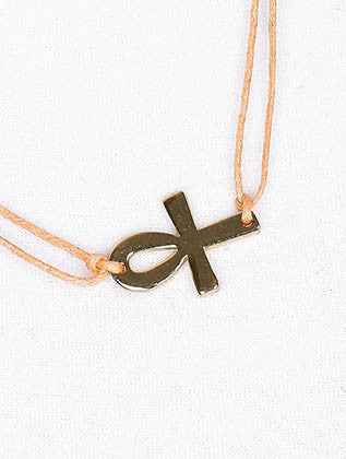 NECKLACE  NZN1005GDPCH - Scarvesnthangs
 - 3