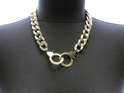 NECKLACE  NZN1006GDGOD - Scarvesnthangs
 - 3