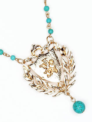 NECKLACE  OLN99053GDTUQ - Scarvesnthangs
 - 3