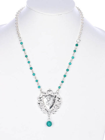 NECKLACE  OLN99053SVTUQ - Scarvesnthangs
 - 2