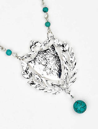 NECKLACE  OLN99053SVTUQ - Scarvesnthangs
 - 3