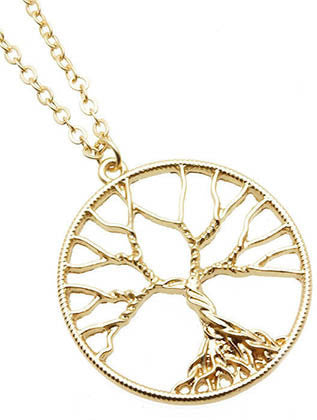 NECKLACE  OZN1105MGGOD - Scarvesnthangs
 - 3