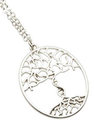 NECKLACE  OZN1106MSSIV - Scarvesnthangs
 - 3