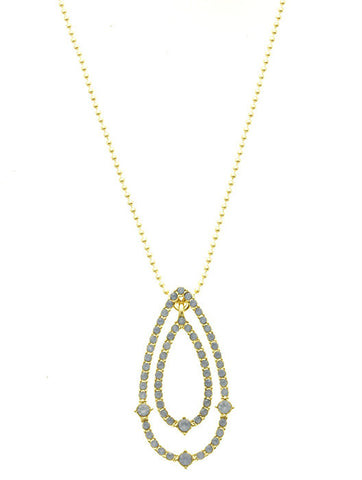 NECKLACE  PLN1078GDAQA - Scarvesnthangs
 - 2