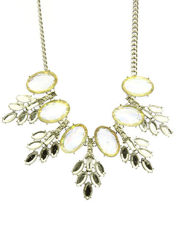 NECKLACE  PLN10801RDWHT - Scarvesnthangs
 - 2