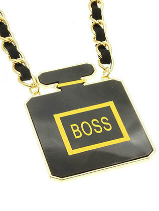 NECKLACE  PVN5004GDWHT - Scarvesnthangs
 - 3