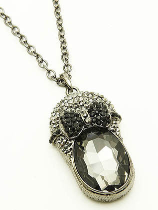 NECKLACE  RIN2746BNHMT - Scarvesnthangs
 - 3