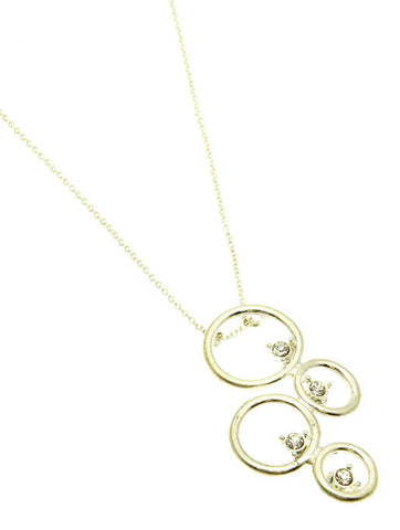 NECKLACE  RIN3884RDCLR - Scarvesnthangs
 - 2