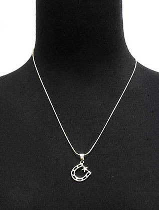 NECKLACE  RIN5303RDSIV - Scarvesnthangs
 - 3