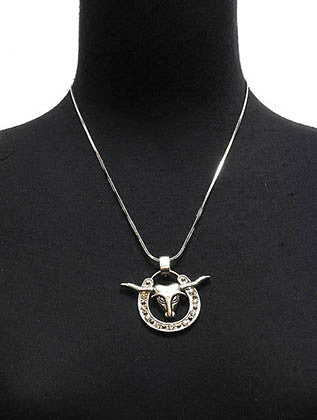 NECKLACE  RIN5576ASCLR - Scarvesnthangs
 - 3