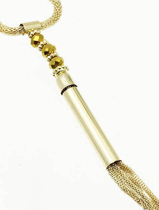 NECKLACE  RKN4002GDGOD - Scarvesnthangs
 - 3