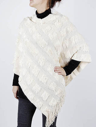 SCARF   V NECK  SGF1013BEG - Scarvesnthangs
 - 1