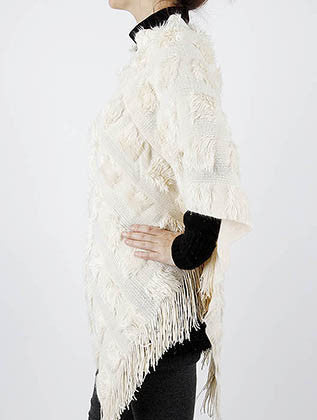 SCARF   V NECK  SGF1013BEG - Scarvesnthangs
 - 3