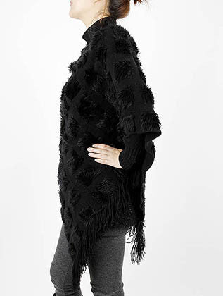 SCARF   V NECK  SGF1013BLK - Scarvesnthangs
 - 3