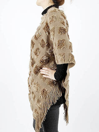 SCARF   V NECK  SGF1013BRO - Scarvesnthangs
 - 3