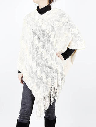 SCARF   V NECK  SGF1014BEG - Scarvesnthangs
 - 1