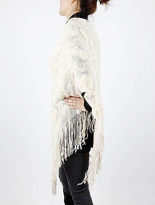 SCARF   V NECK  SGF1014BEG - Scarvesnthangs
 - 3