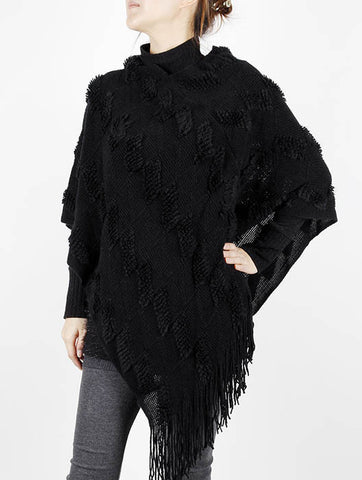 SCARF   V NECK  SGF1014BLK - Scarvesnthangs
 - 2