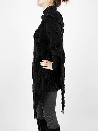 SCARF   V NECK  SGF1014BLK - Scarvesnthangs
 - 3