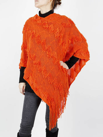 SCARF   V NECK  SGF1014ORG - Scarvesnthangs
 - 2