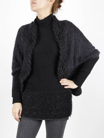 SCARF   SLEEVED  SGF1017BLK - Scarvesnthangs
 - 2