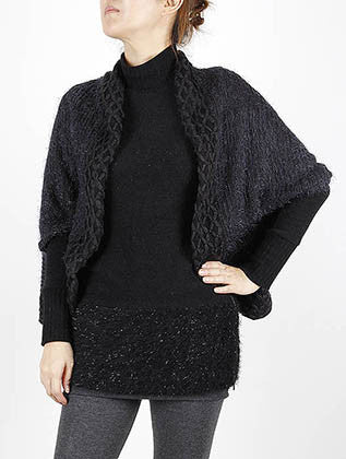 SCARF   SLEEVED  SGF1017BLK