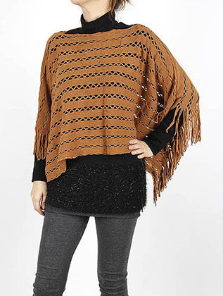 SCARF   METALLIC THREAD ACCENT  SGF1018BOA