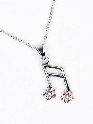 NECKLACE  SNN99323NRDPNK - Scarvesnthangs
 - 3