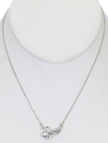 NECKLACE  SNN99361RDCLR - Scarvesnthangs
 - 2