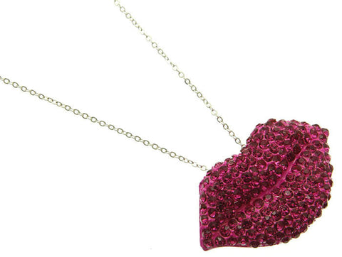 NECKLACE  SNN99401NRDPNK - Scarvesnthangs
 - 2