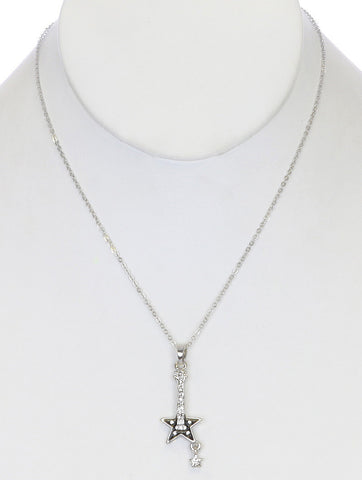 NECKLACE  SNN99644RDBLK - Scarvesnthangs
 - 2