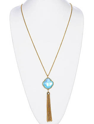 NECKLACE  SRN41154GDBLU
