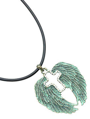 NECKLACE  SRN4749PTCLR - Scarvesnthangs
 - 3