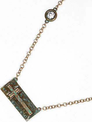 NECKLACE  SRN99120PTCLR - Scarvesnthangs
 - 3